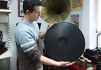 50 cm skiva, "Pathé Concert Record" nr 5860 (1909)