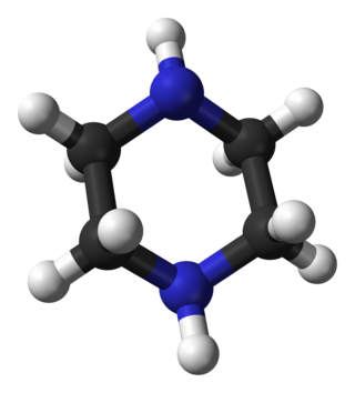 <span class="mw-page-title-main">Piperazine</span> Chemical compound