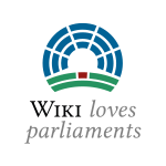 Logo von Wiki loves Parliaments