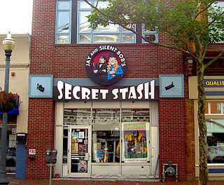 <span class="mw-page-title-main">Jay and Silent Bob's Secret Stash</span> Comic book store in Red Bank, New Jersey