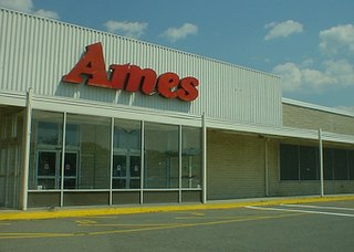 <span class="mw-page-title-main">Ames (department store)</span> Defunct American discount store chain