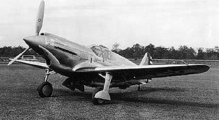 <span class="mw-page-title-main">Curtiss XP-46</span> 1941 prototype fighter aircraft