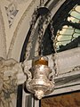 Oil lamp in Dante's tomb