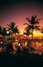 Mindil beach market, Darwin.