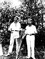 Image 55Erkki Karu, one of the pioneers of the Finnish cinema, with cinematographer Eino Kari in 1927 (from Culture of Finland)