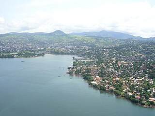 <span class="mw-page-title-main">Freetown</span> Capital, chief port, and the largest city of Sierra Leone