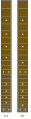 Guitar - fretboard inlays