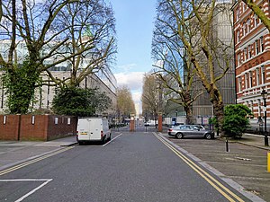 West end at Queen's Gate looking east