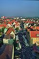 Blick auf den Memminger Jahrmarkt vom Riesenrad