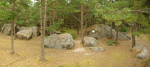 Ледниковые валуны на мысе Леммик