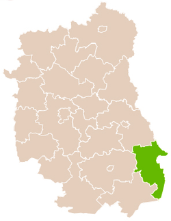 Location within the voivodeship