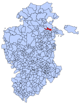 Partido de la Sierra en Tobalina - Localizazion