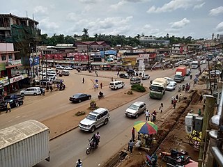 Mukono Town Urban centre in Uganda