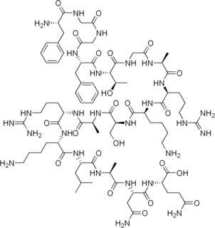 <span class="mw-page-title-main">Nociceptin</span> Chemical compound