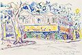 Français : Paul Signac: Maison de Van Gogh, Arles, 1933 Polski: Paul Signac: Mieszkanie Van Gogha, Arles, 1933 Deutsch: Paul Signac: Haus von Van Gogh, Arles, 1933