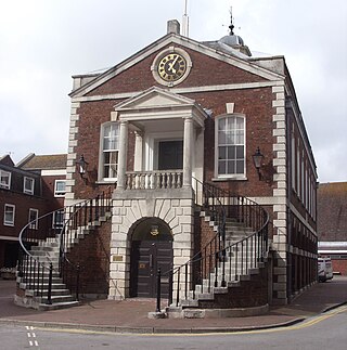 <span class="mw-page-title-main">Poole Guildhall</span> Municipal building in Poole, Dorset, England