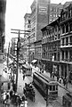 Rue Saint-Jacques, Montreal-Kanada'da bir sokağın 1910 yılındaki durumu