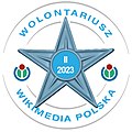 Gwiazdka Wolontariusza Wikimedia Polska za luty 2023