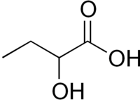 α-hydroxybutyric acid structure