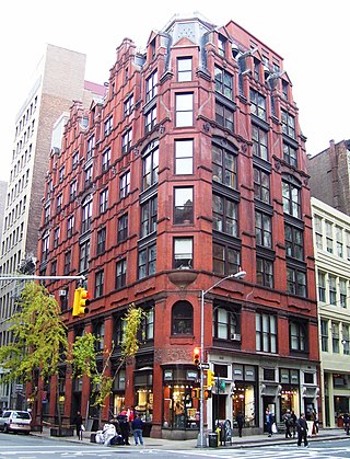 <span class="mw-page-title-main">889 Broadway</span> Historic building in Manhattan, New York