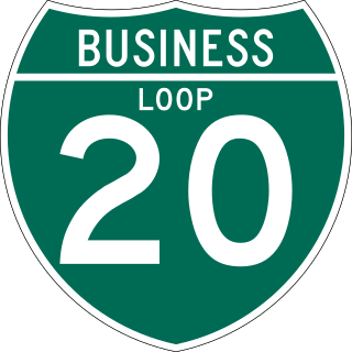 <span class="mw-page-title-main">Business routes of Interstate 20 in Texas</span>