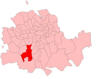 <span class="mw-page-title-main">Clapham (UK Parliament constituency)</span> Former UK Parliament constituency, 1885–February 1974