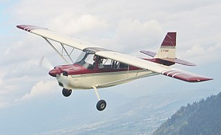 <span class="mw-page-title-main">American Champion Decathlon</span> Two-seat fixed conventional gear aerobatic light airplane