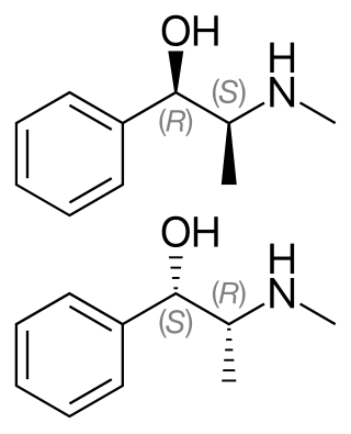 <span class="mw-page-title-main">Ephedrine</span> Medication and stimulant