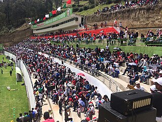 <span class="mw-page-title-main">Estadio COAC Mushuc Runa</span> Football stadium in Ambato, Ecuador