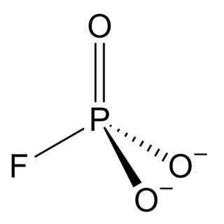 <span class="mw-page-title-main">Monofluorophosphate</span> Chemical compound