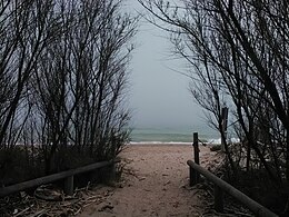 Ingresso in spiaggia