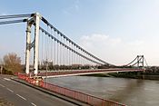 Le pont suspendu du Rouergue (mars 2016).