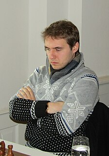 Nikita Meshkovs Latvian chess player