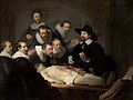 The Anatomy Lesson of Dr. Nicolaes Tulp, by Rembrandt, 1632