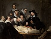 Anatomy Lesson of Dr. Nicolaes Tulp, 1632