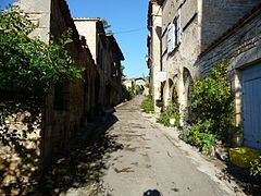 La rue Droite de la Peyre