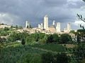 View of San Gimignano