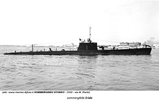 Italian submarine <i>Iride</i> Submarine of the Royal Italian Navy