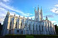 North façade of the St. Paul's Cathedral, Kolkata, India