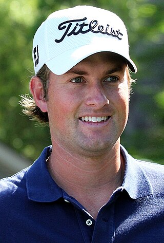 <span class="mw-page-title-main">Webb Simpson</span> American professional golfer