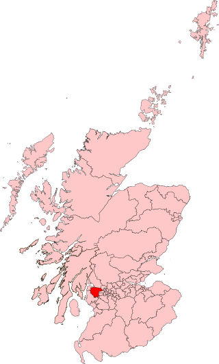 <span class="mw-page-title-main">West Renfrewshire (UK Parliament constituency)</span> Parliamentary constituency in the United Kingdom, 1997–2005