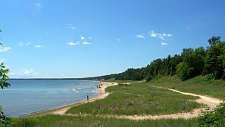 <i>Ocean Wave</i> (shipwreck) Scow schooner that sank in Lake Michigan