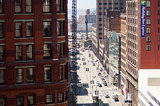 <span class="mw-page-title-main">Euclid Avenue (Cleveland)</span> Main thoroughfare in Cleveland, Ohio