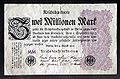 2.000.000 Reichsmark 09.08.1923