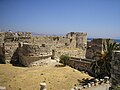 Resti del castello presso il porto della città di Coo.