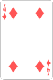 4 of diamonds