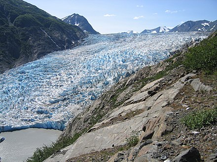 Skilak Glacier in the Kenai Mountains