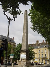 L'obélisque de 1787.