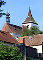 Čeština: Kostel svatého Jiljí v Ředhošti, části obce Mšené-lázně English: St Giles' Church in Ředhošť, part of Mšené-lázně municipality, Czech Republic