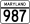 MD Route 987.svg